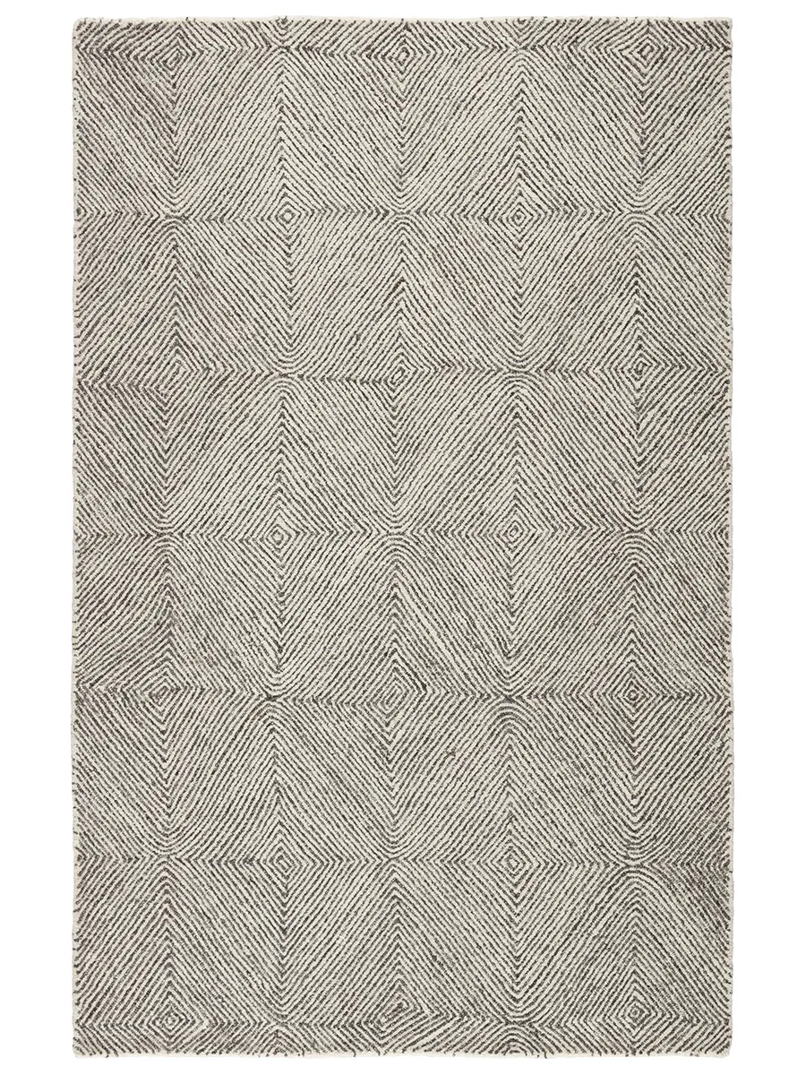 Traditions Made Modern Exhibition White 9' x 12' Rug