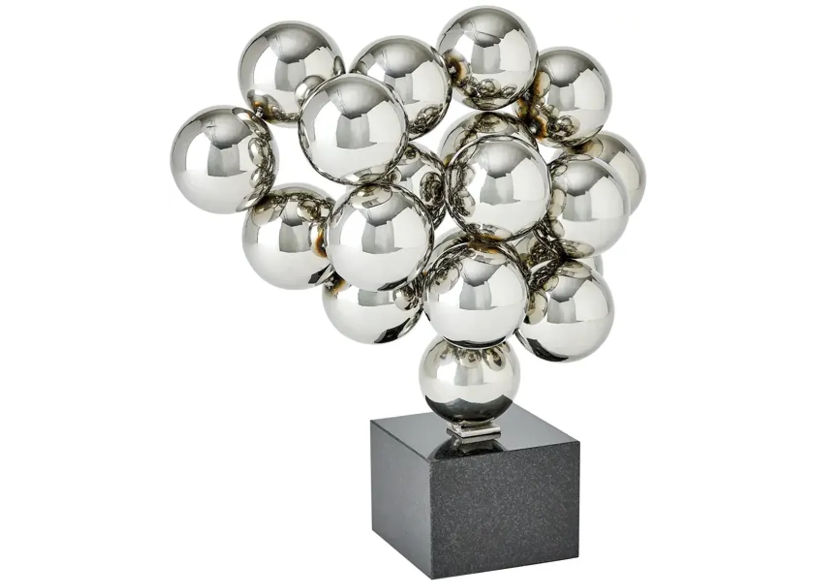 Sphere Silver Sculpture