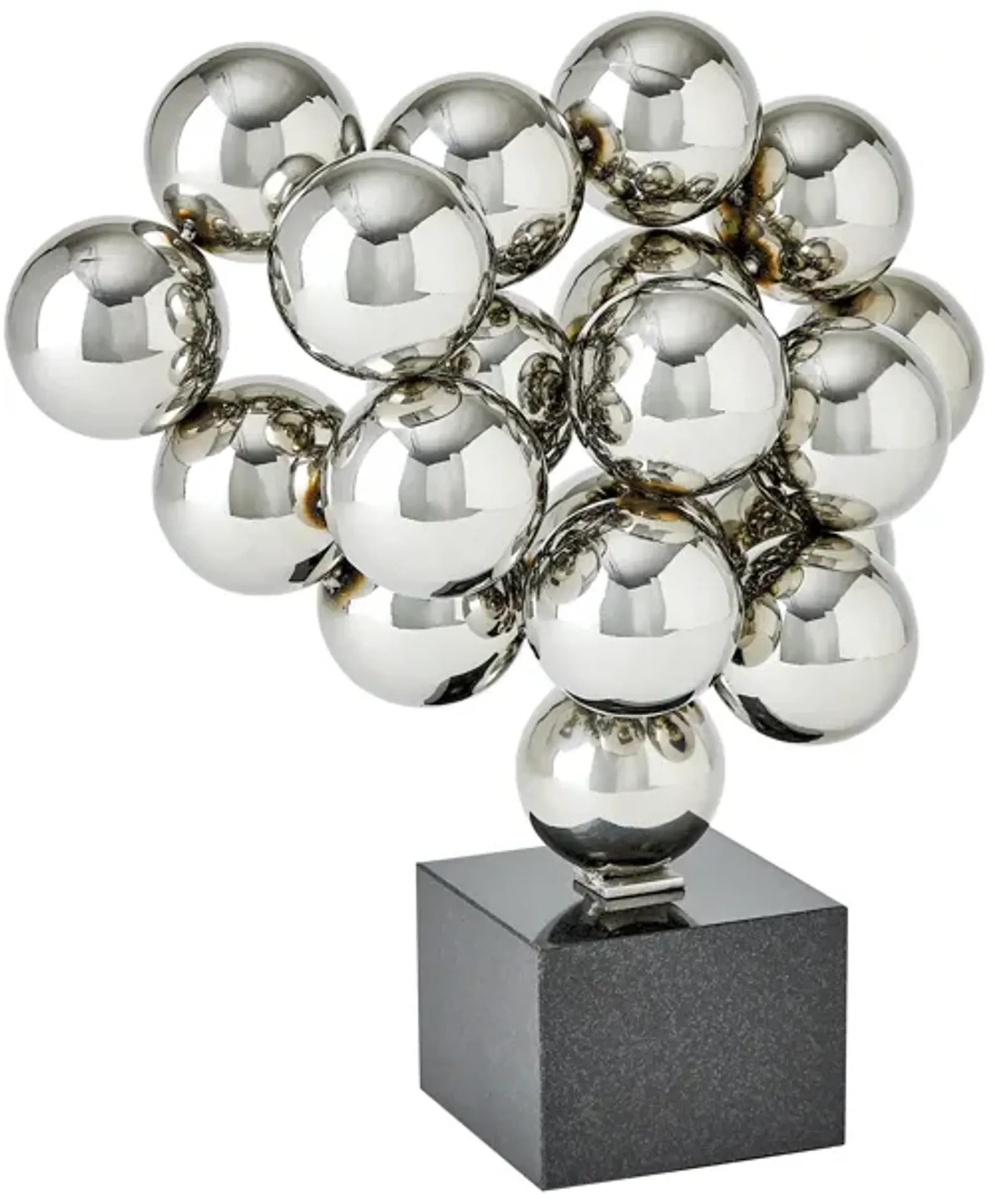 Sphere Silver Sculpture