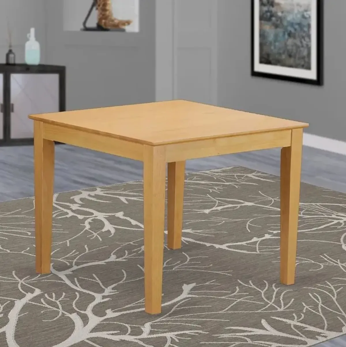 East West Furniture Oxford  Square  Dining  Table