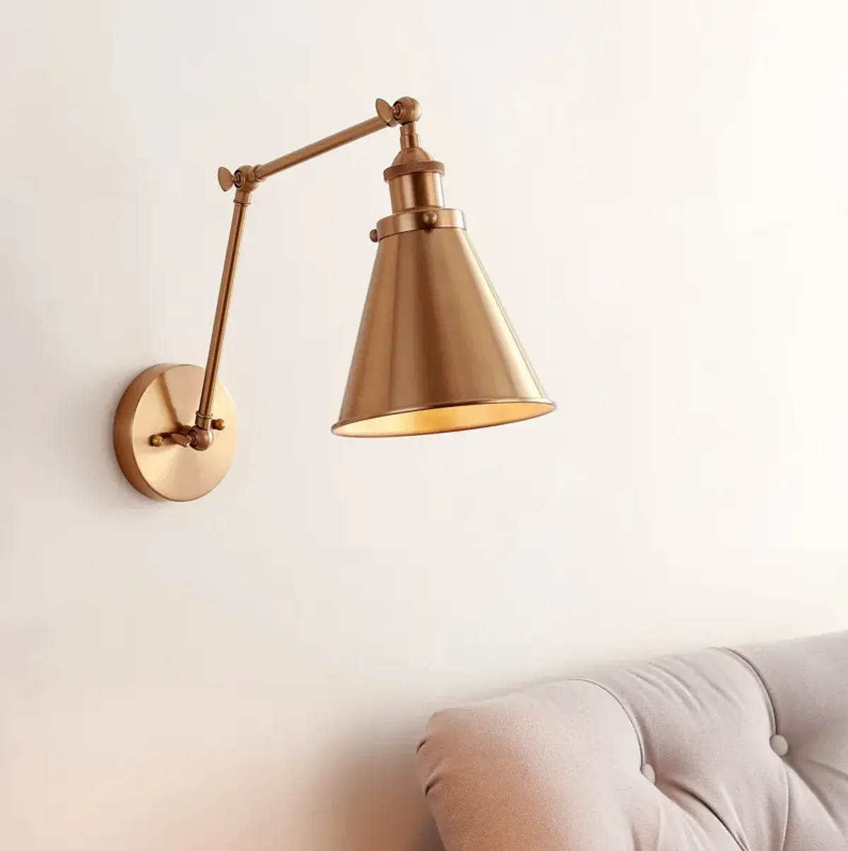 Rover Adjustable Arm Metal LED Wall Sconce