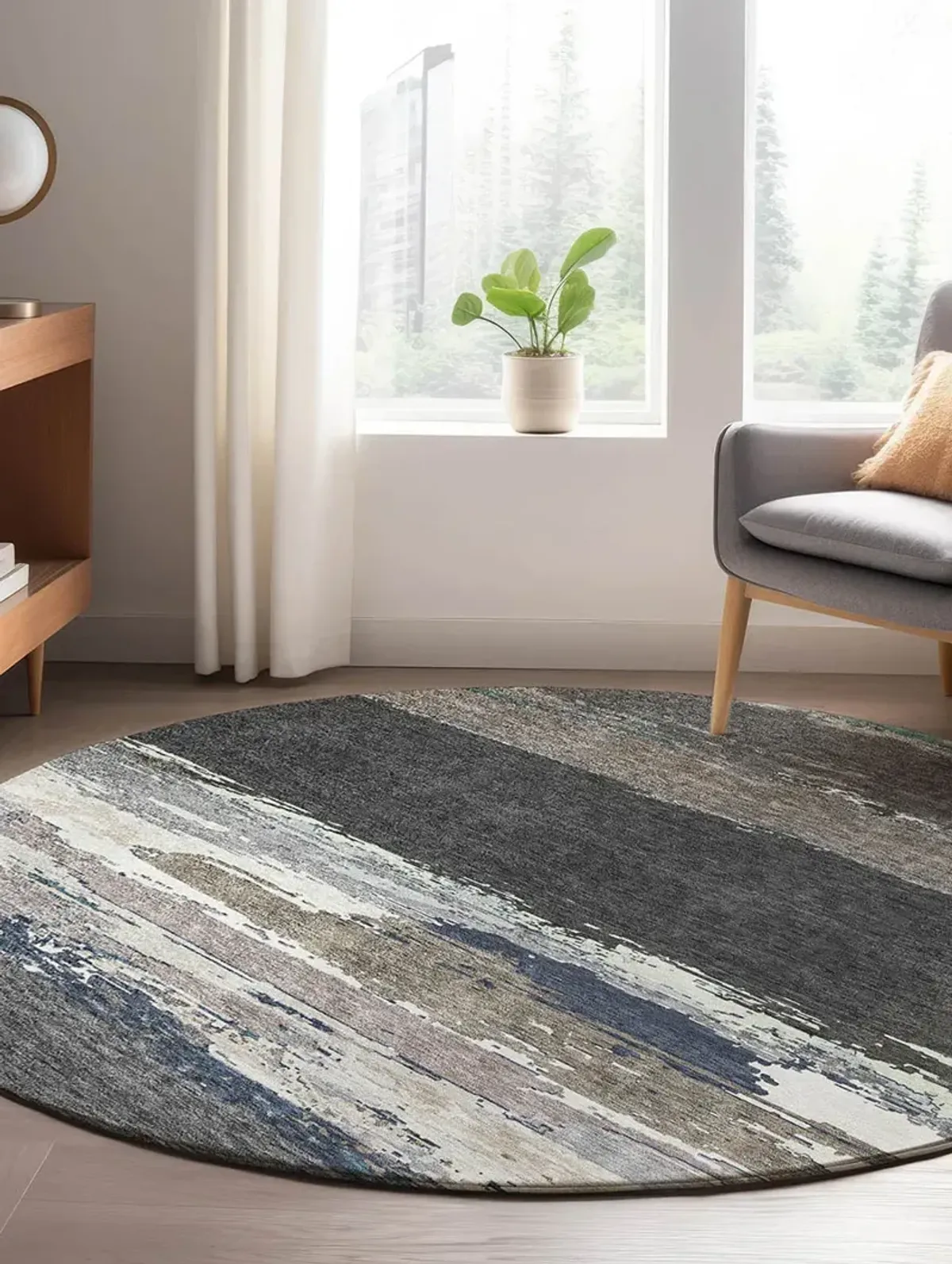 Trevi TV8 Black 8' Rug