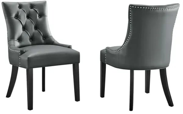 Regent Dining Side Chair Vinyl Set of 2