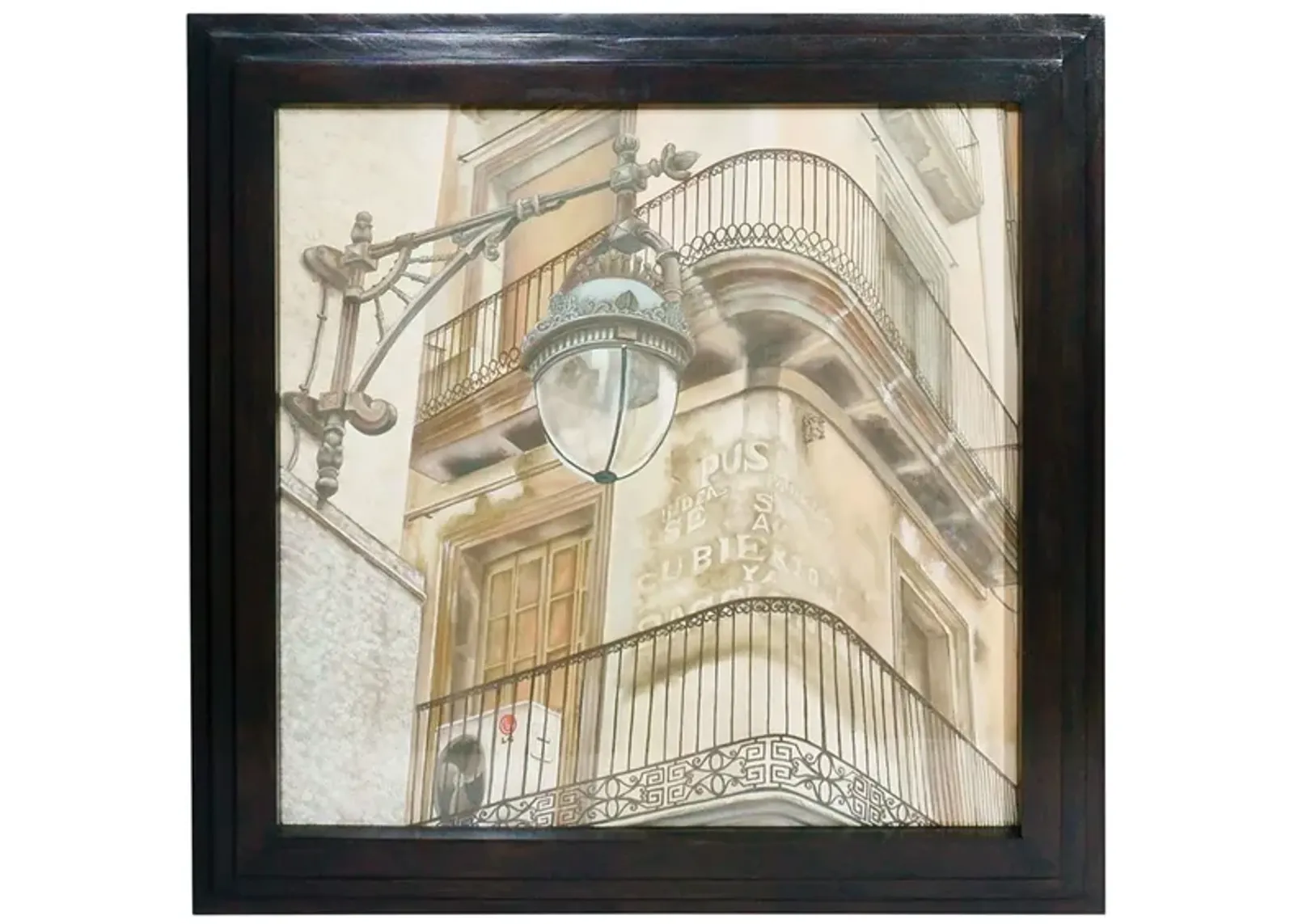 Balcony Framed Wall Art