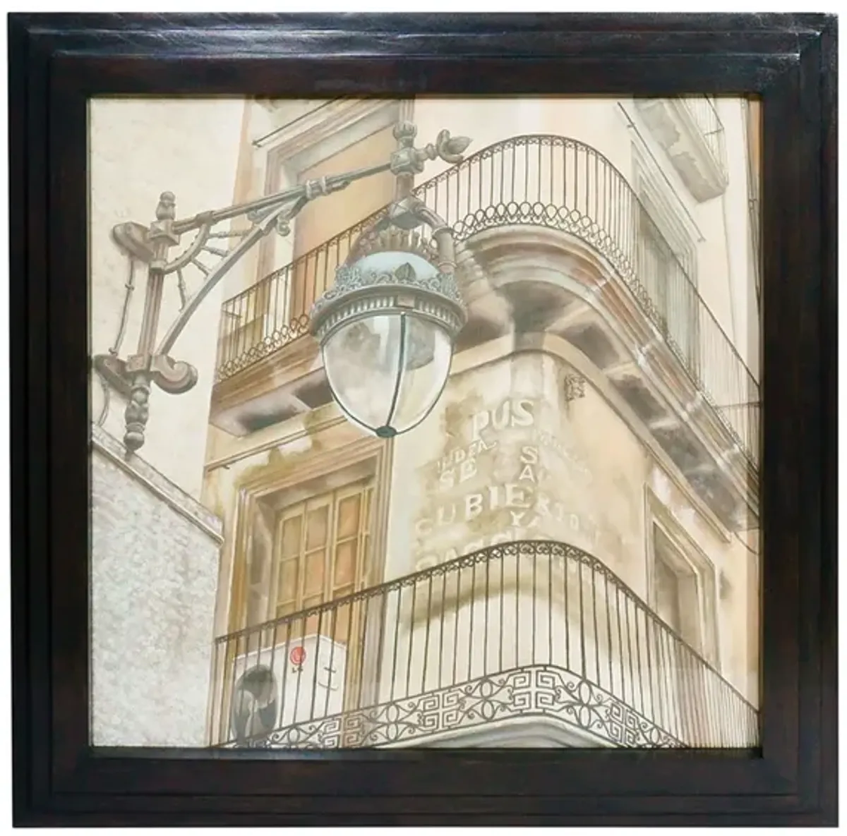 Balcony Framed Wall Art