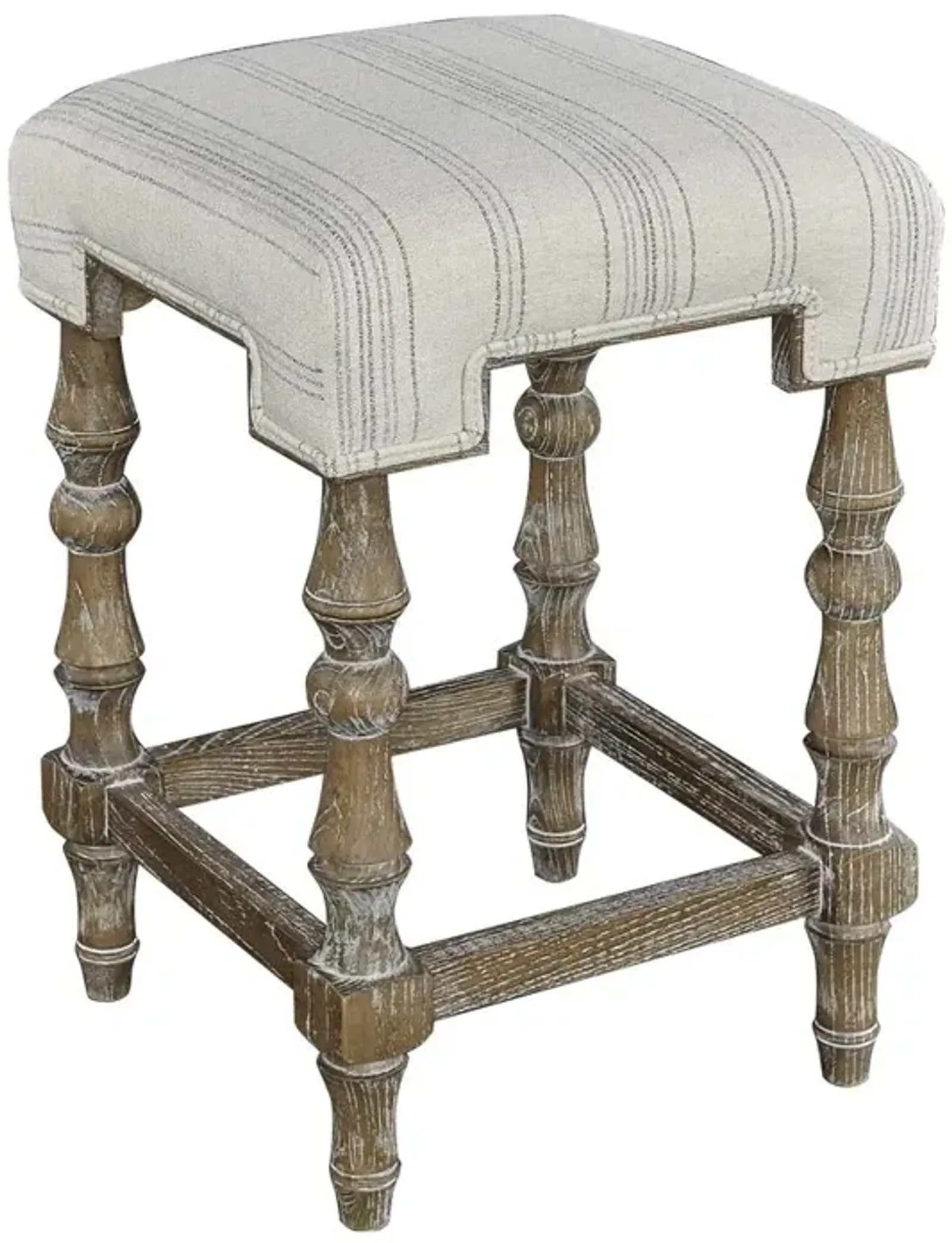 Linon Shelly Backless Counter Stool