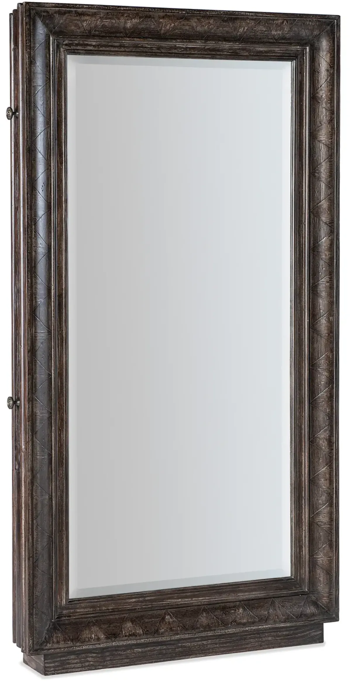 Traditions Floor Mirror w/hidden jewelry storage