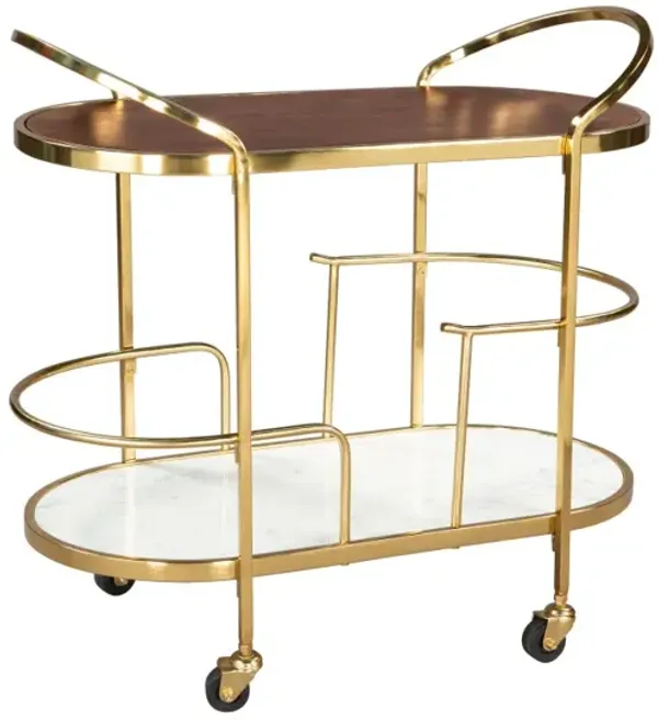 Antalya Bar Cart Multicolor