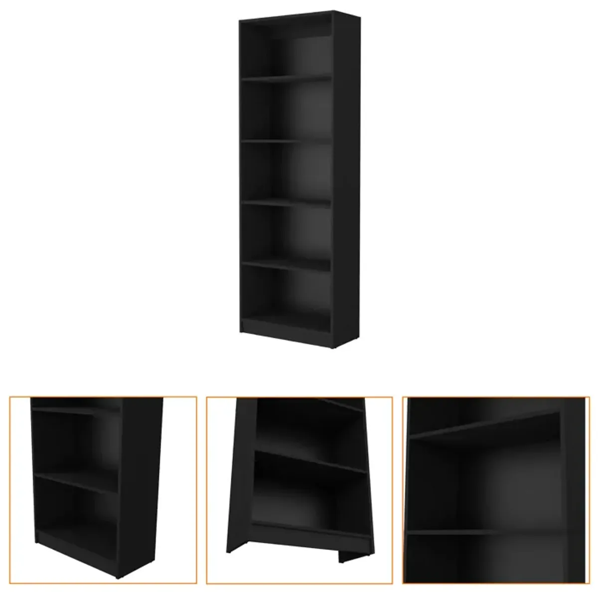 Sutton 4 Shelves Bookcase