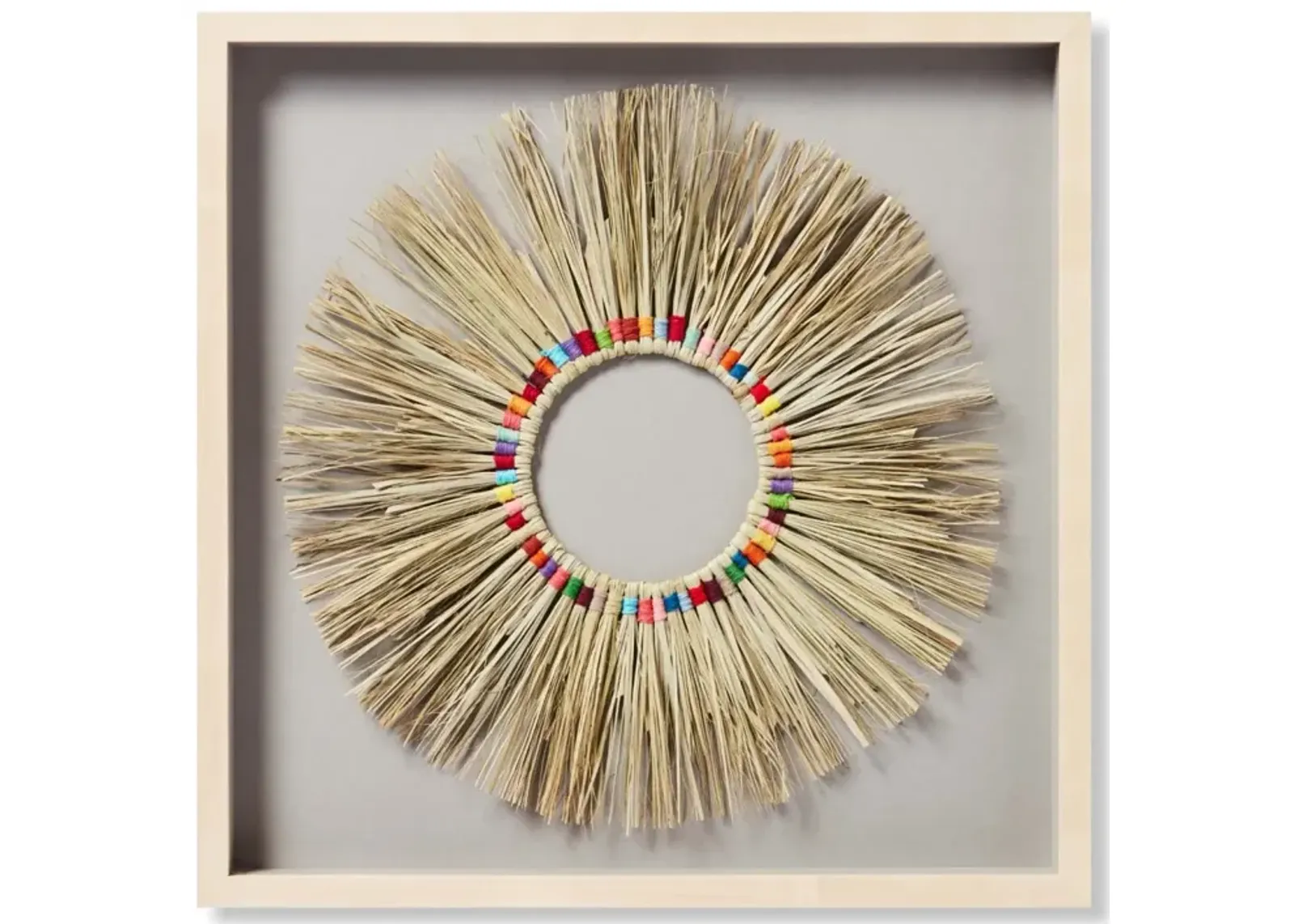 Rainbow Wreath Wall Art