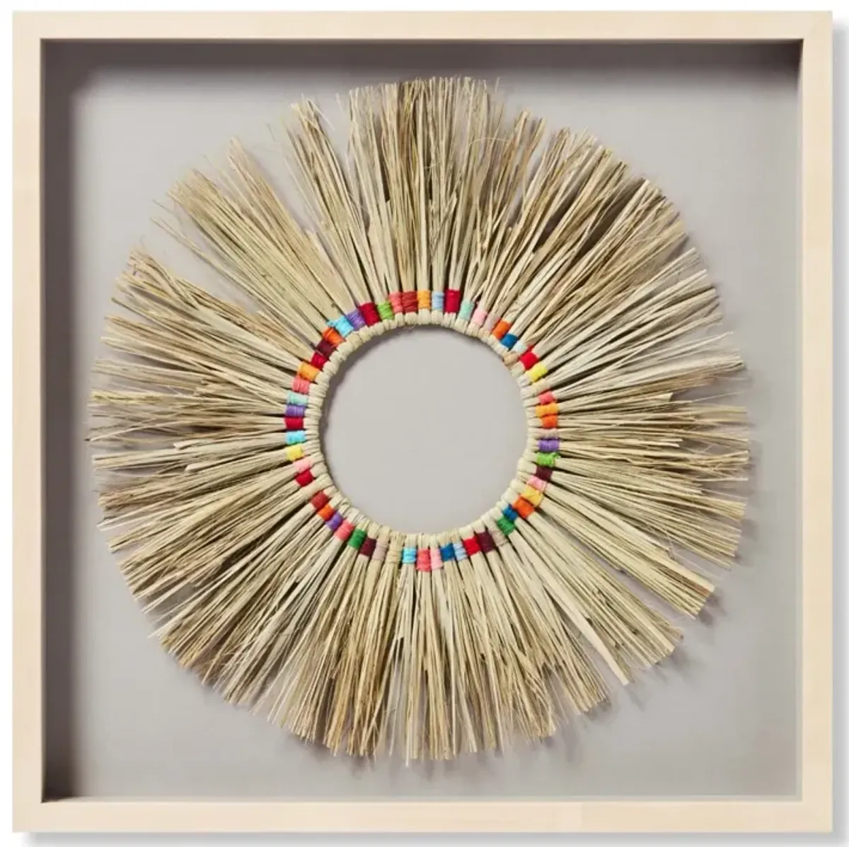 Rainbow Wreath Wall Art