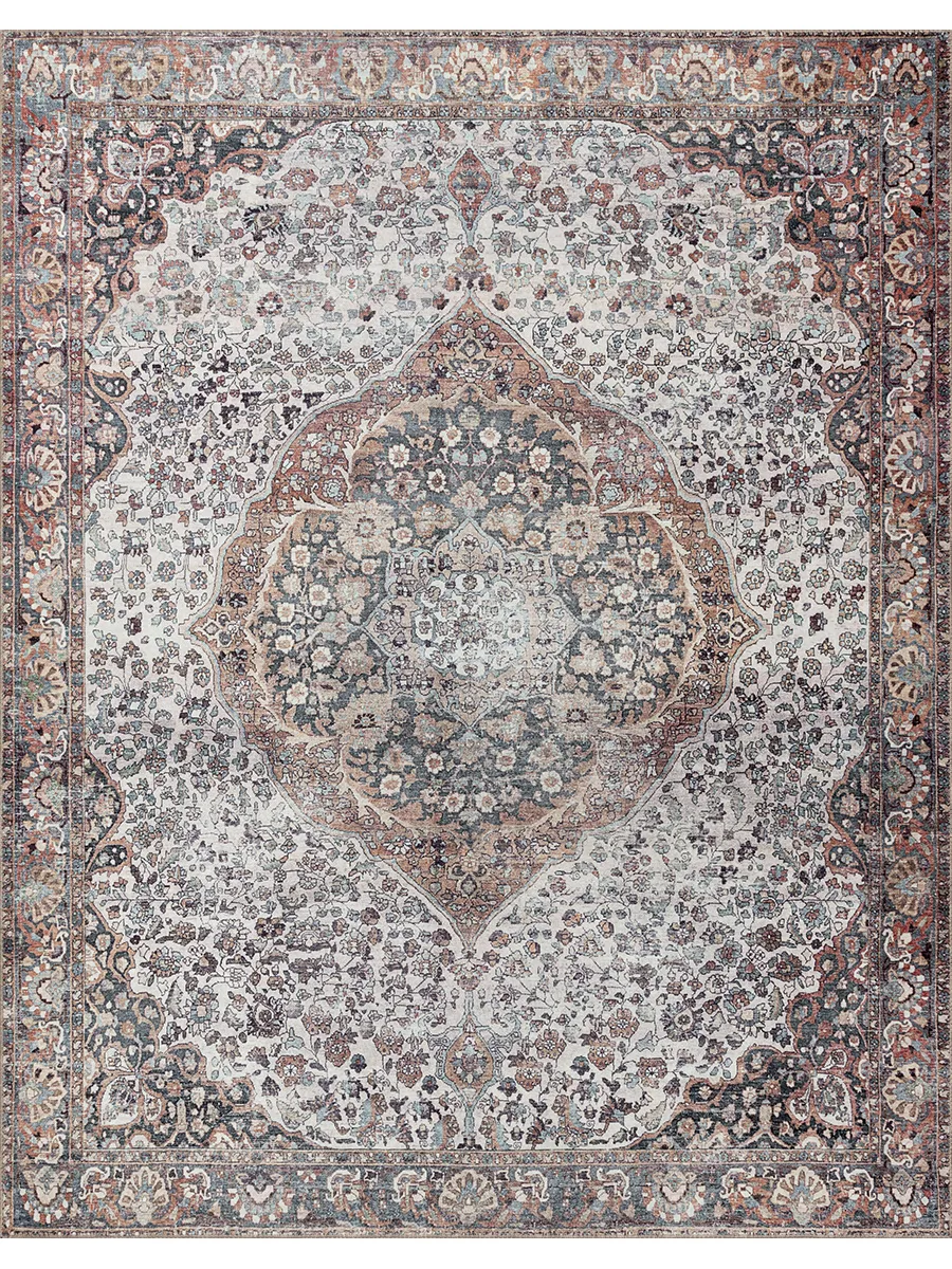 Wynter WYN01 Red/Multi 8'6" x 11'6" Rug