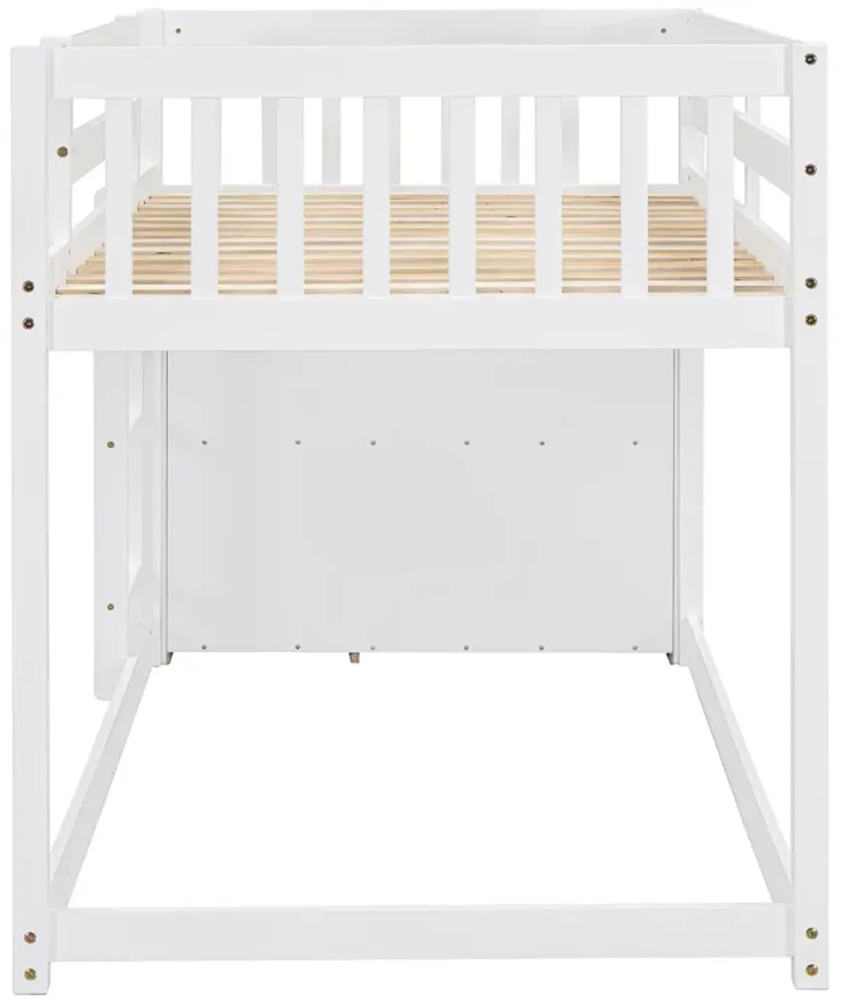 Merax Modern Bunk Bed with 4 Drawers