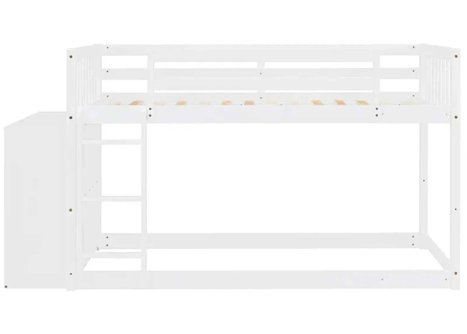 Merax Modern Bunk Bed with 4 Drawers