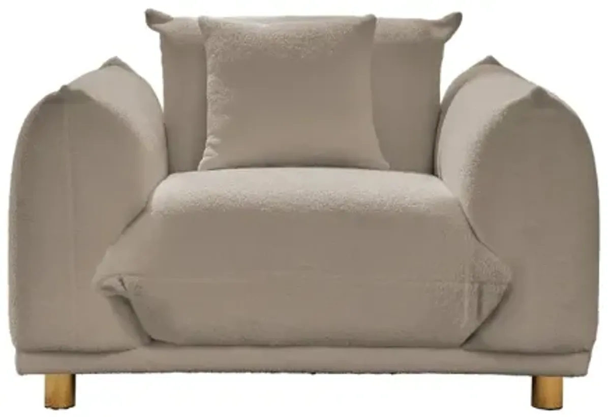 Luxurious Teddy Velvet Sofa - Enhance Your Living Space With Plush Comfort