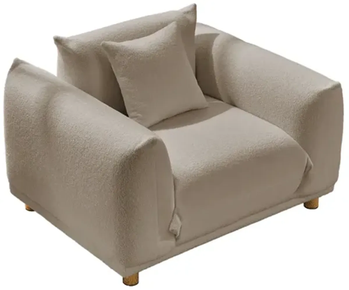 Luxurious Teddy Velvet Sofa - Enhance Your Living Space With Plush Comfort