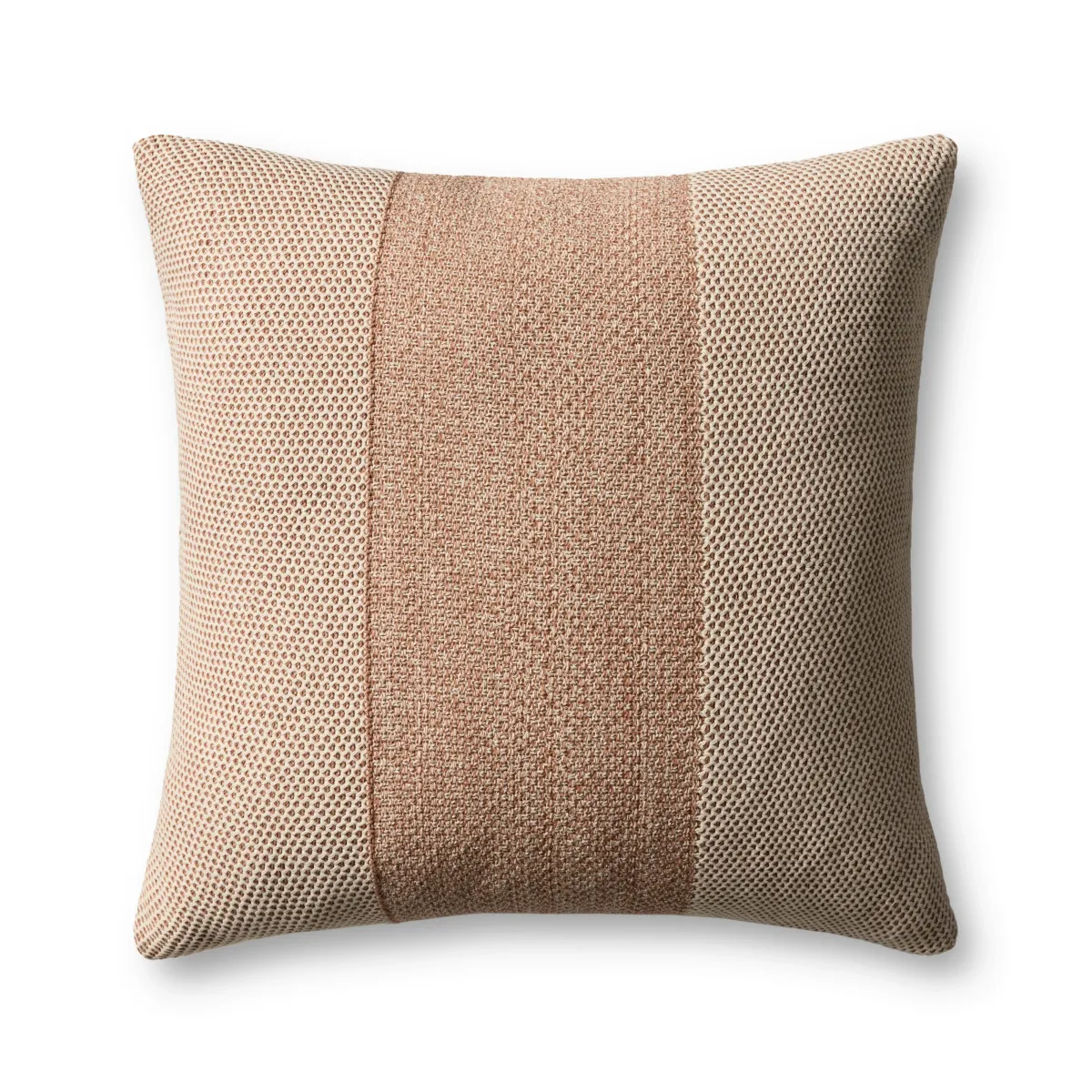 PLL0170 Ivory/Spice 22''x22'' Down Pillow