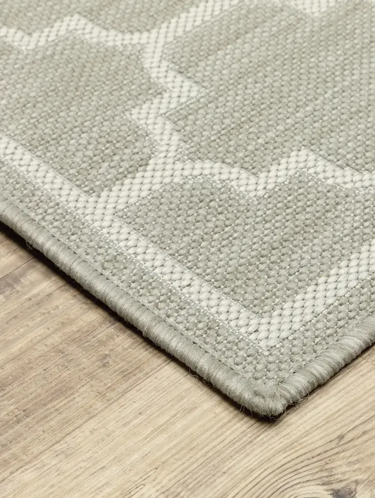 Portofino 9'10" x 12'10" Gry Rug