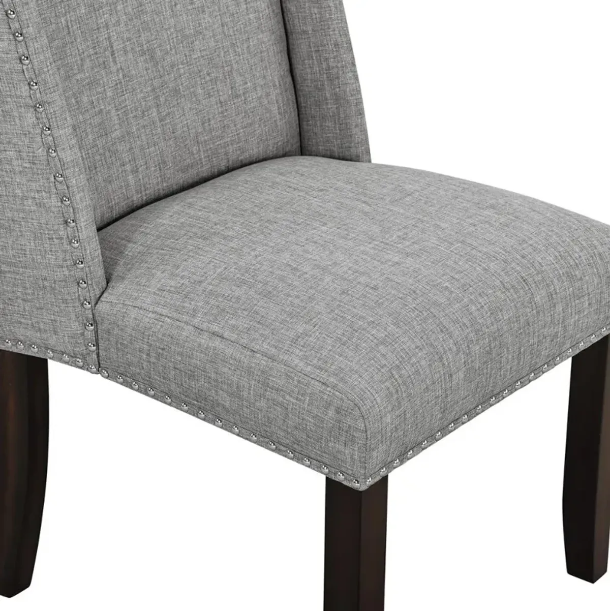 New Classic Furniture Faust Dining Chair (2 Per Carton)-Gray