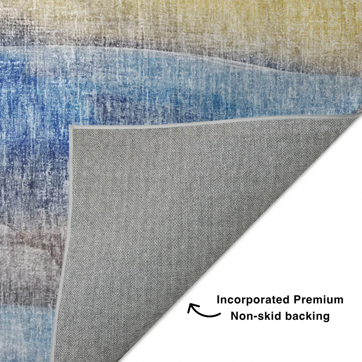 Boca BO4 Blue 8' Round Rug