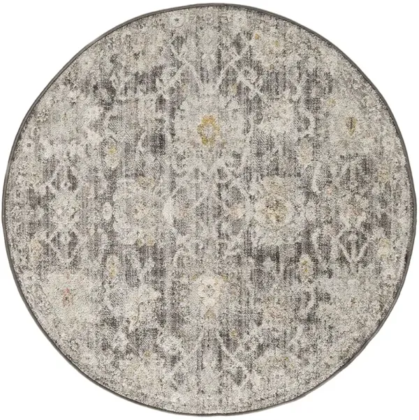 Oushak Home OUS01 Charcoal 4'1" x 5'11" Rug
