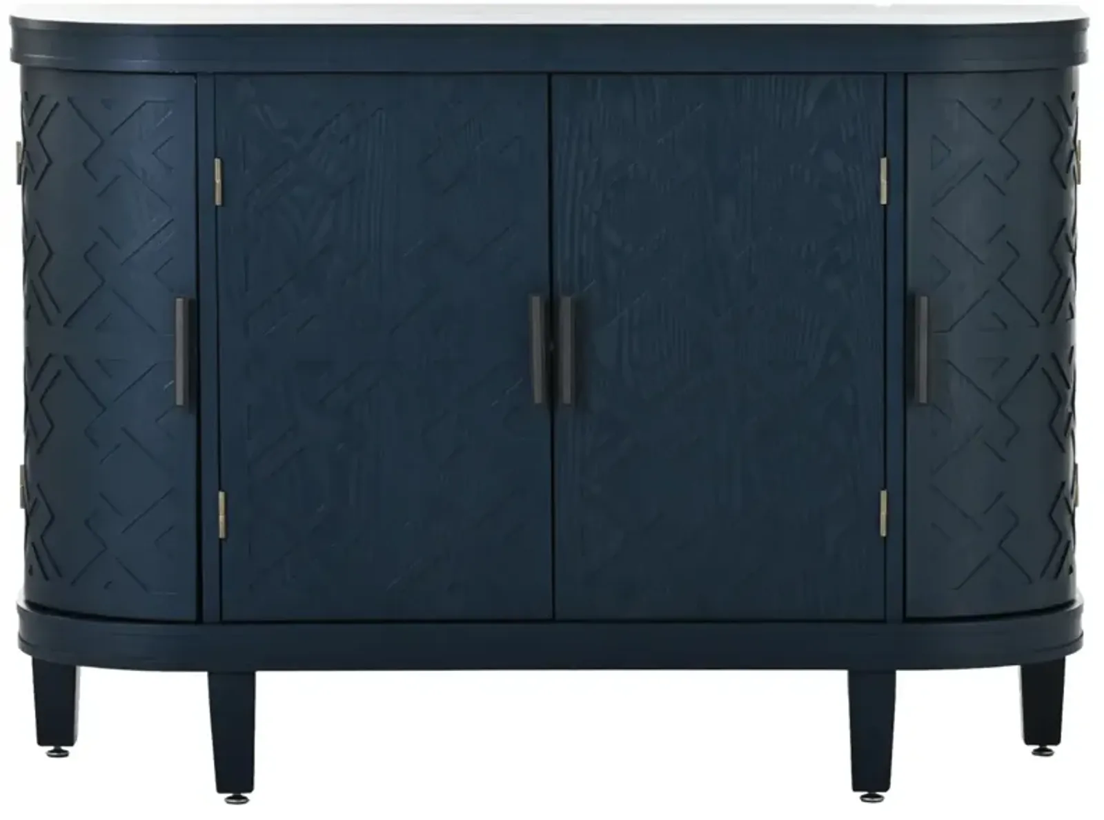 Antique Pattern Accent Cabinet for Multiple Rooms