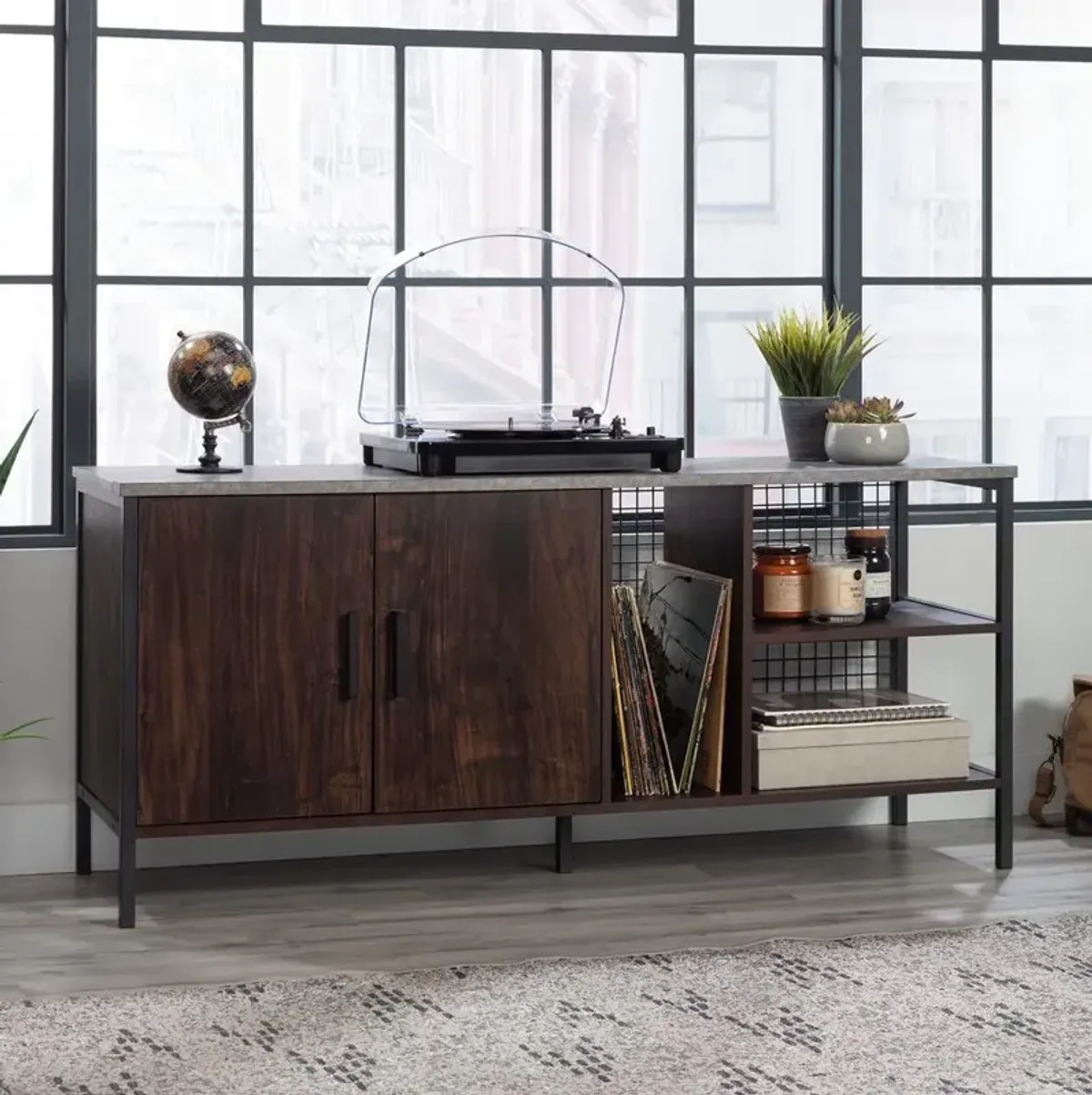 Sauder Market Commons Credenza Rw