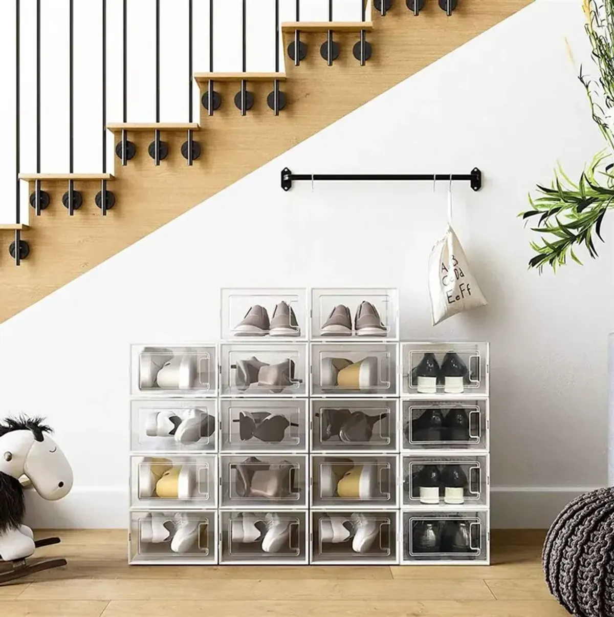 Shoe Boxes - Organized Storage Solution for Neat and Accessible Footwear