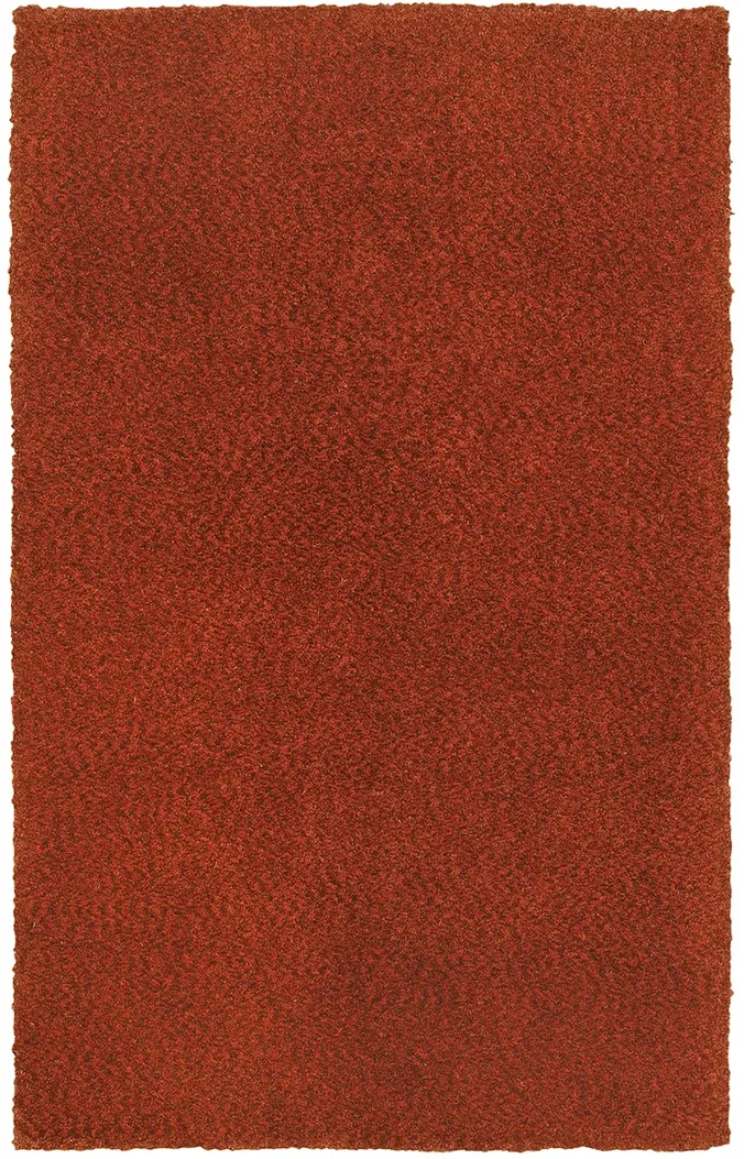 Heavenly 3' x 5' Red Rug