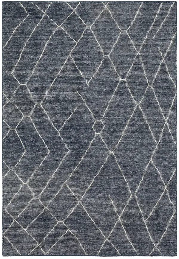 Tangier Spartel Blue Steel 8' x 10' Rug