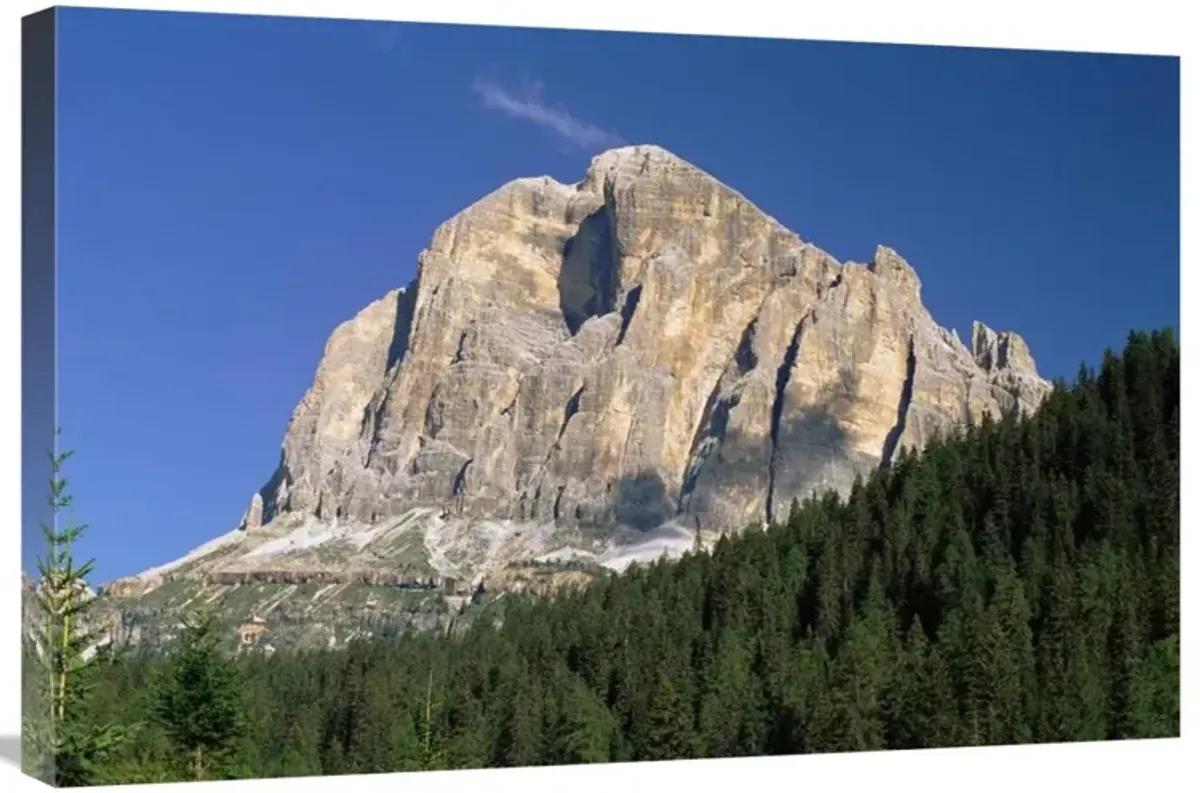 Tofana di Rozes, view of cliff face, Italian Dolomites, Italy-Canvas Art-30x20