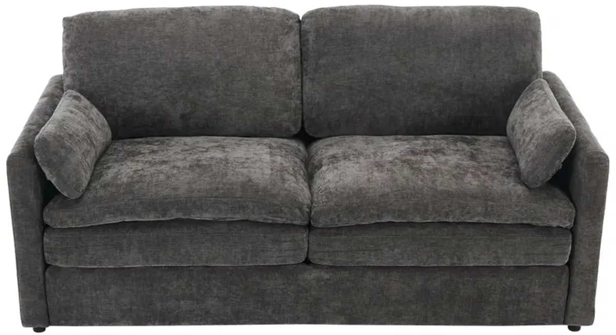 Merax Upholstered Loveseat Sofa for Living Room