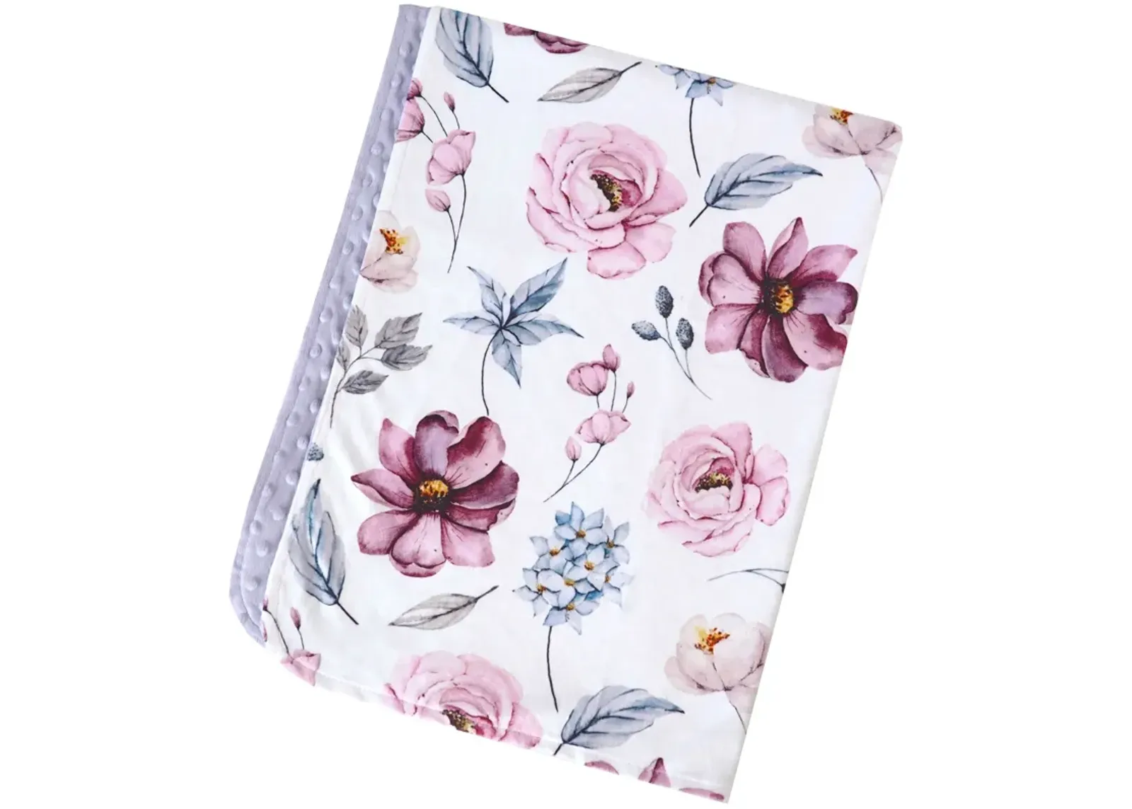 Honey Lemonade - Premium Baby & Toddler Minky Blanket (Vintage Floral)