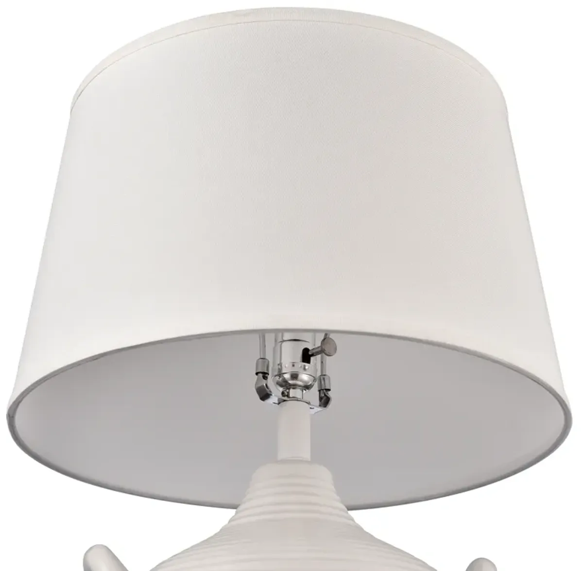 Oxford 25'' High 1-Light White Table Lamp