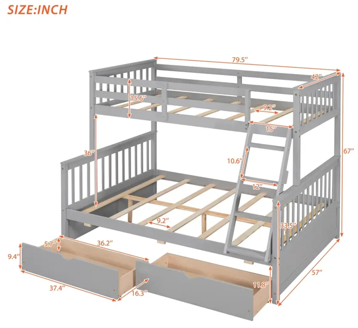 Merax Bunk Bed