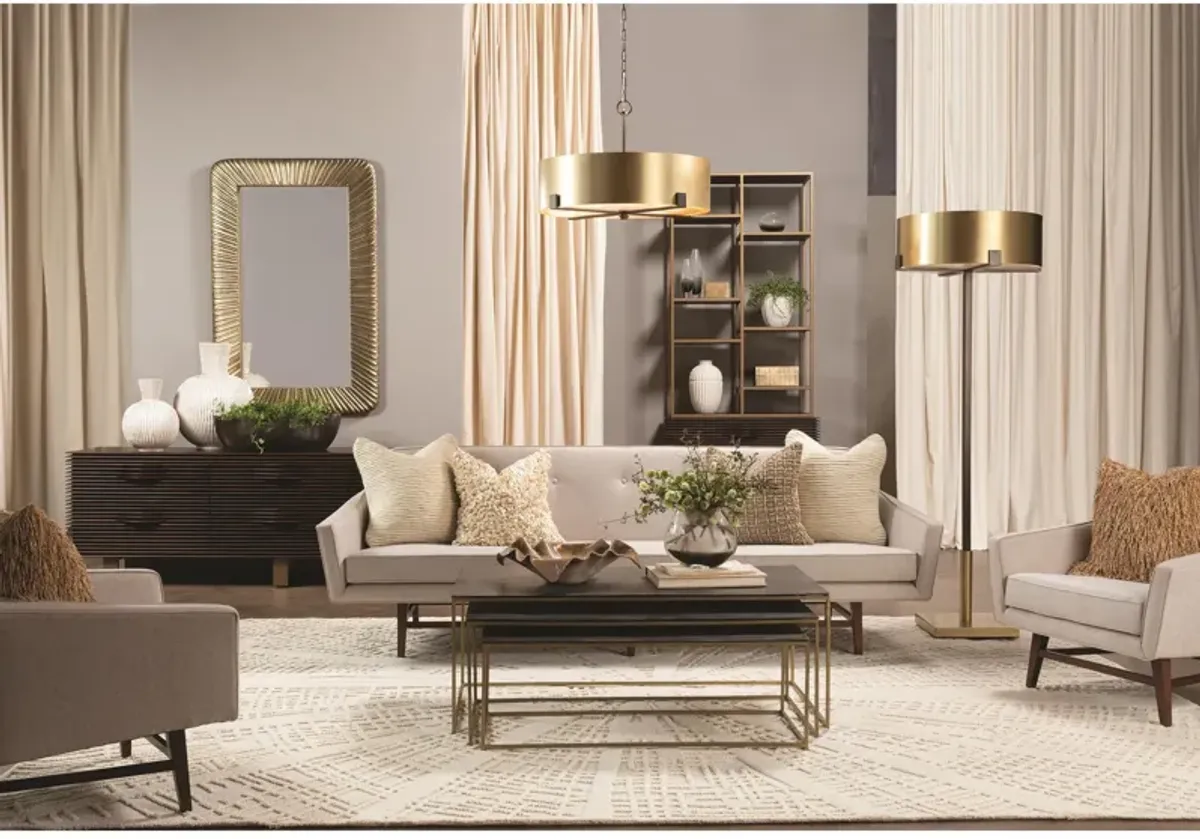 Valencia Mirror- Brass