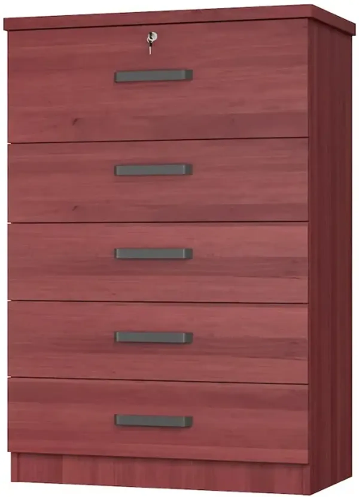 5 Drawers Chest with Top Deep Drawer & Large Drawers