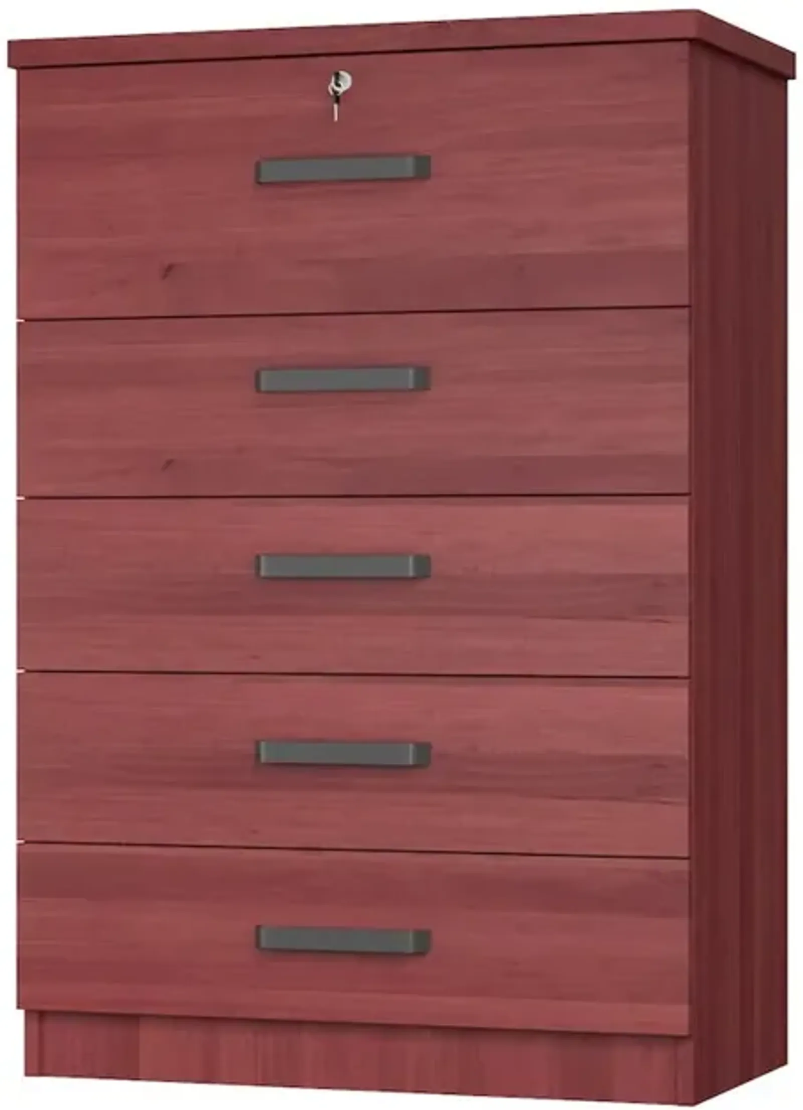 5 Drawers Chest with Top Deep Drawer & Large Drawers