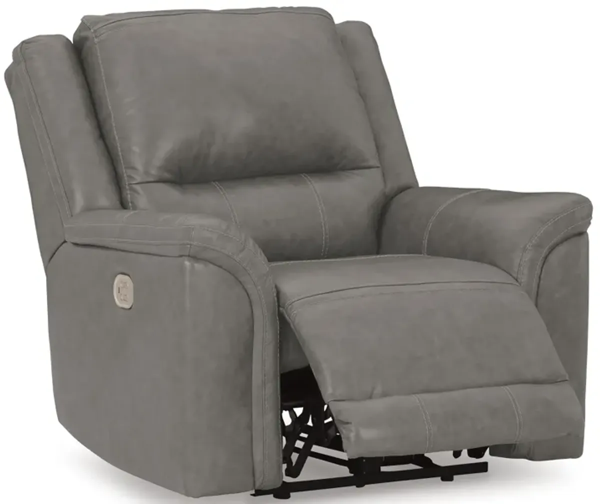 Trasimeno Gray Power Recliner