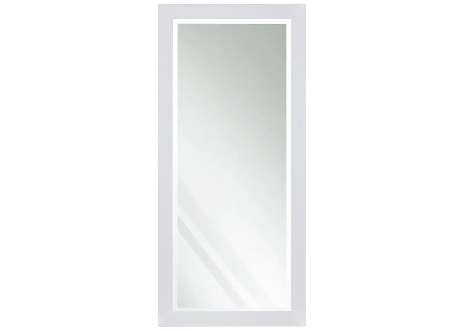 Mirror With White Finish