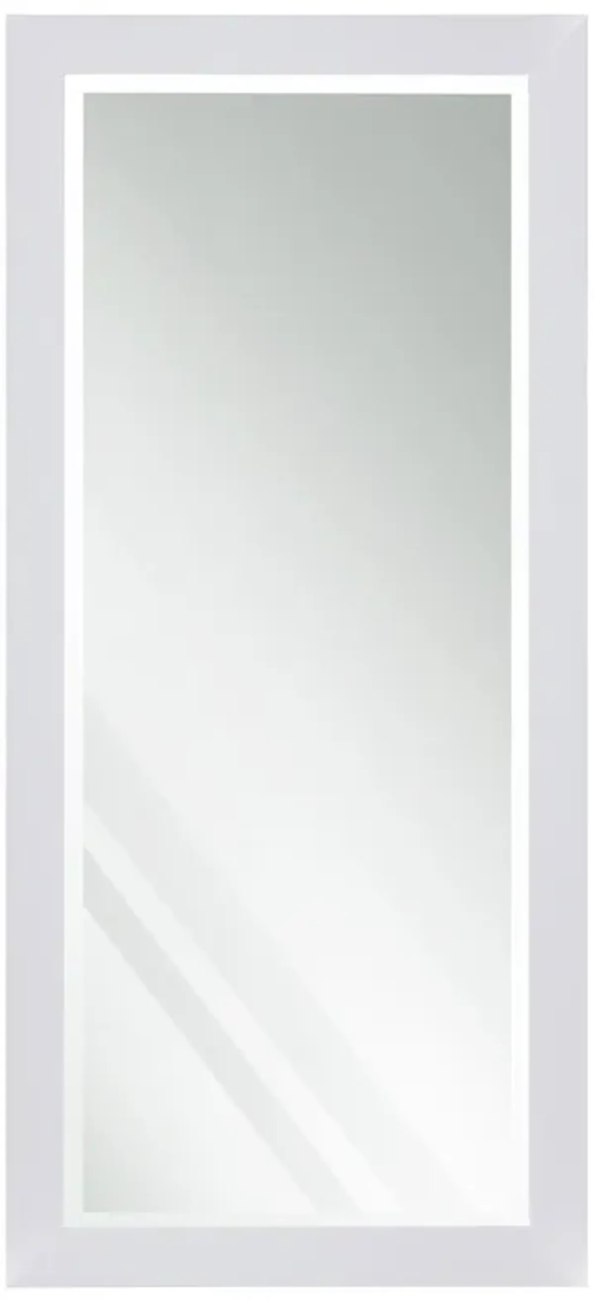 Mirror With White Finish