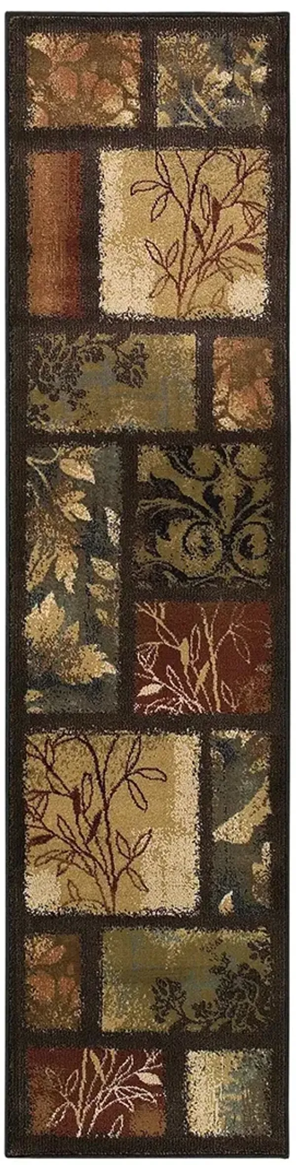 Hudson 1'10" x 7'6" Brown Rug