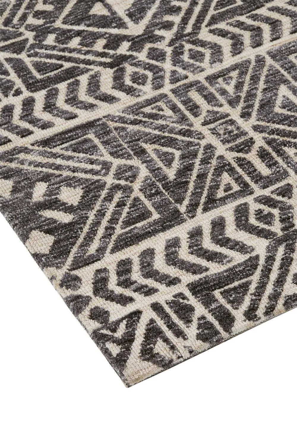 Colton 8627F Gray/Black/Ivory 9'6" x 13'6" Rug