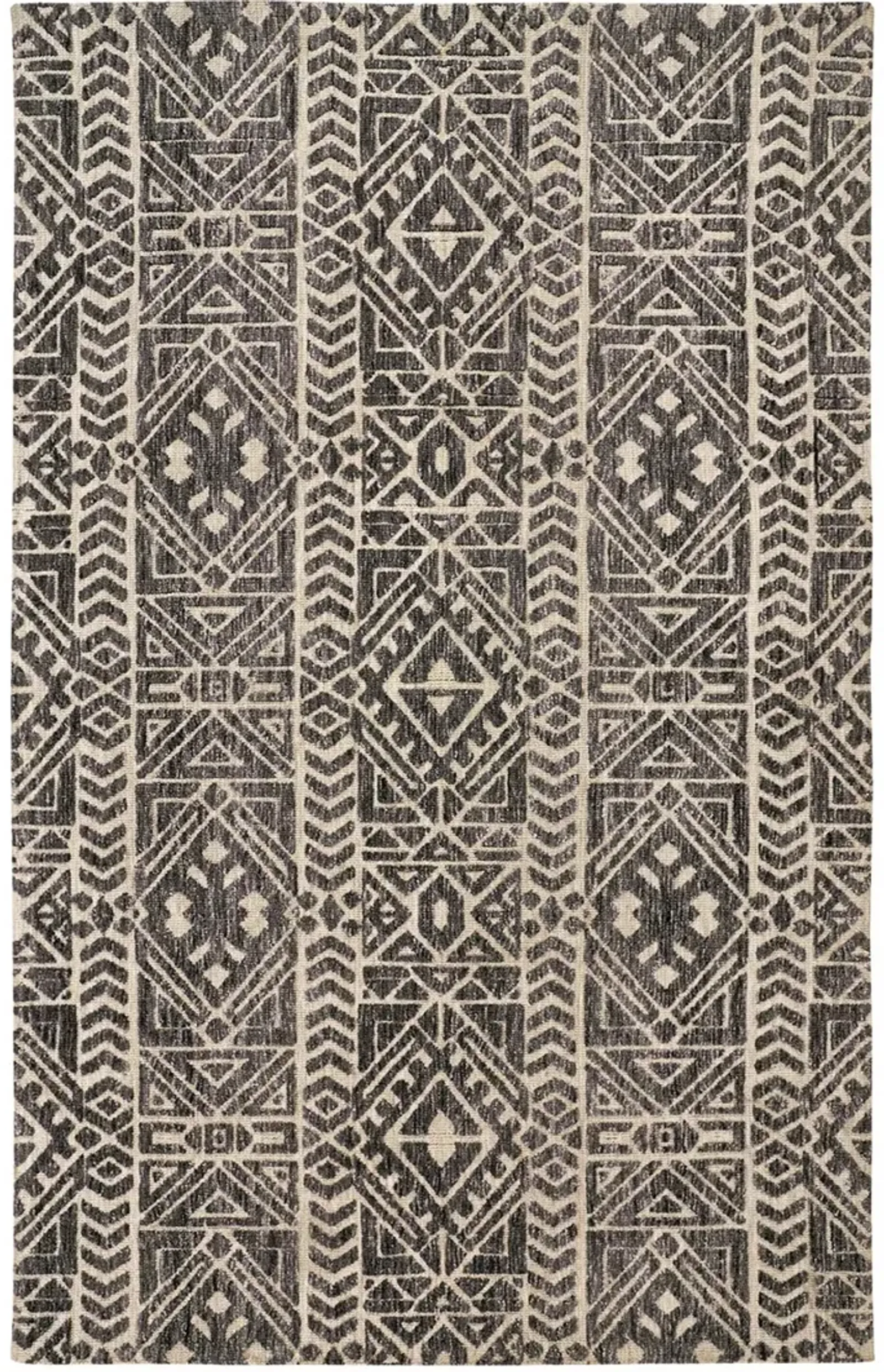 Colton 8627F Gray/Black/Ivory 9'6" x 13'6" Rug