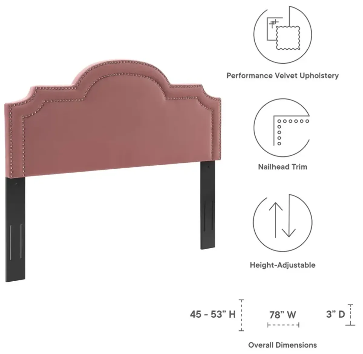 Modway - Belinda Performance Velvet King/California King Headboard