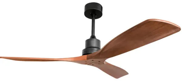 Streamdale 52" Farmhouse Ceiling Fan w/ Remote, Reversible Motor
