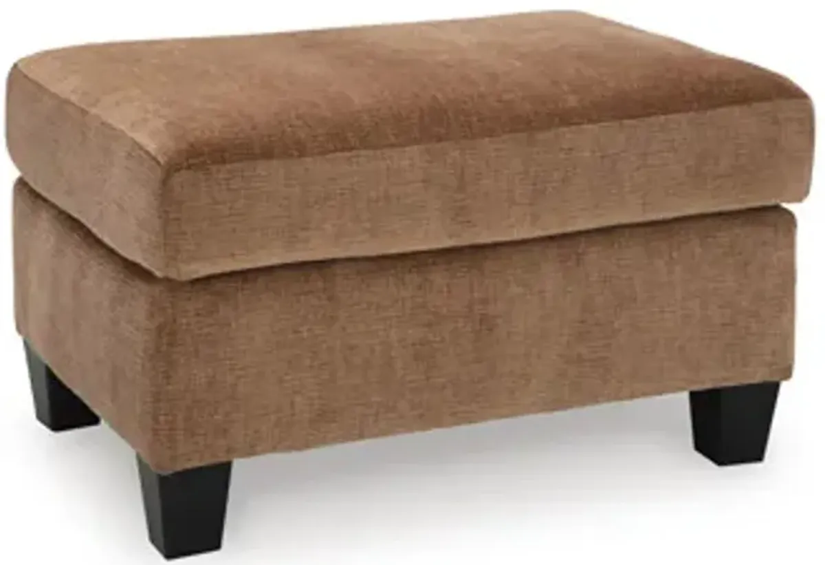 Amity Bay Ottoman- Tan