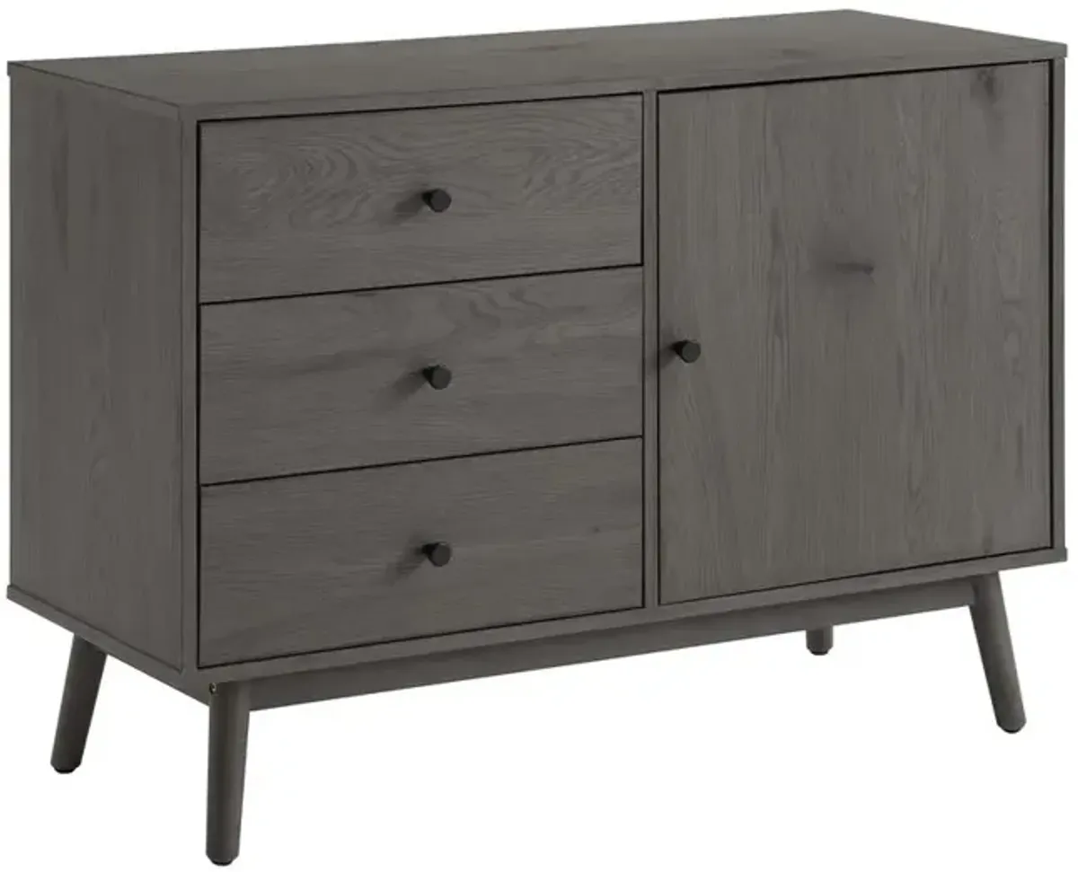 Lucas Media Console Gray