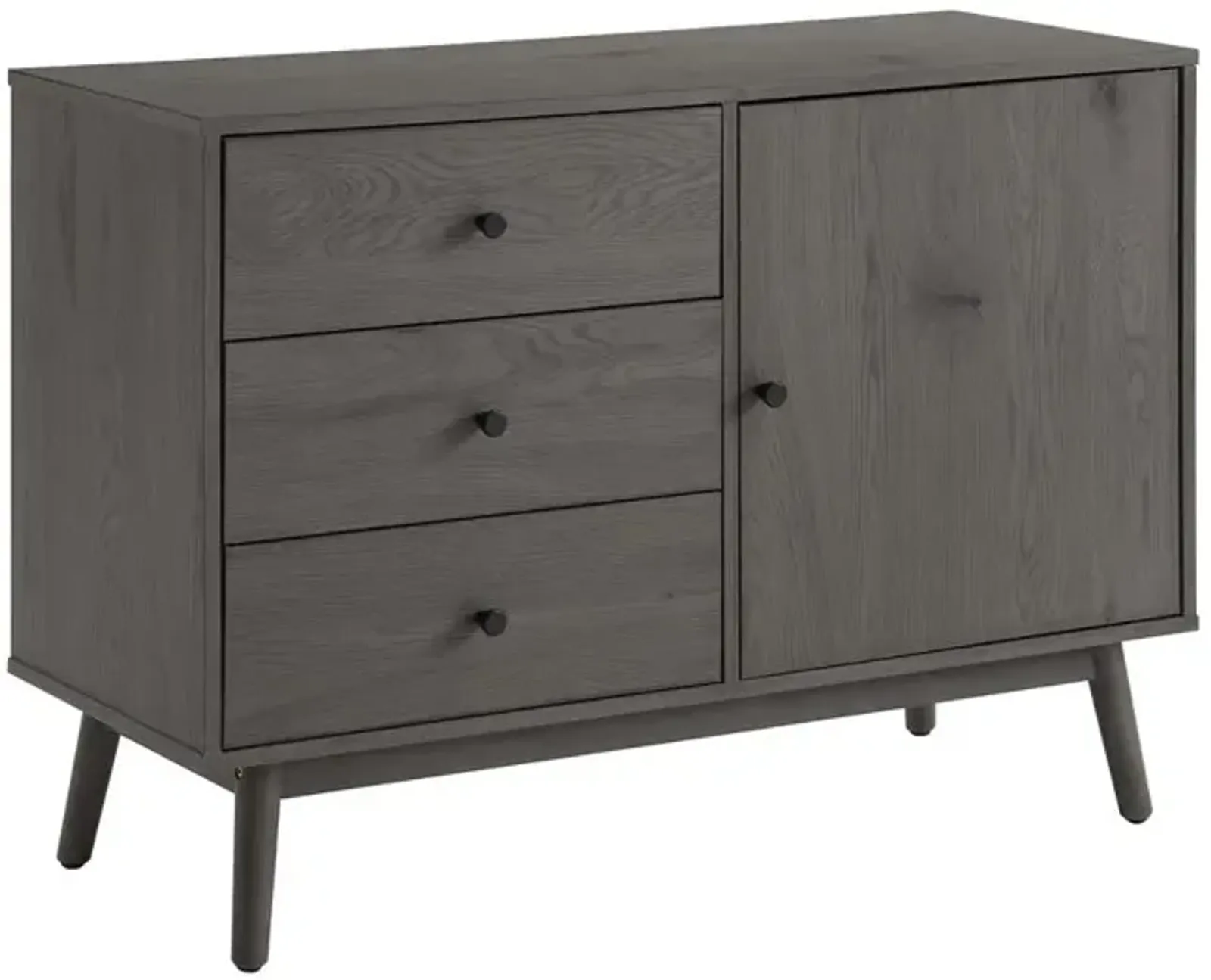 Lucas Media Console Gray