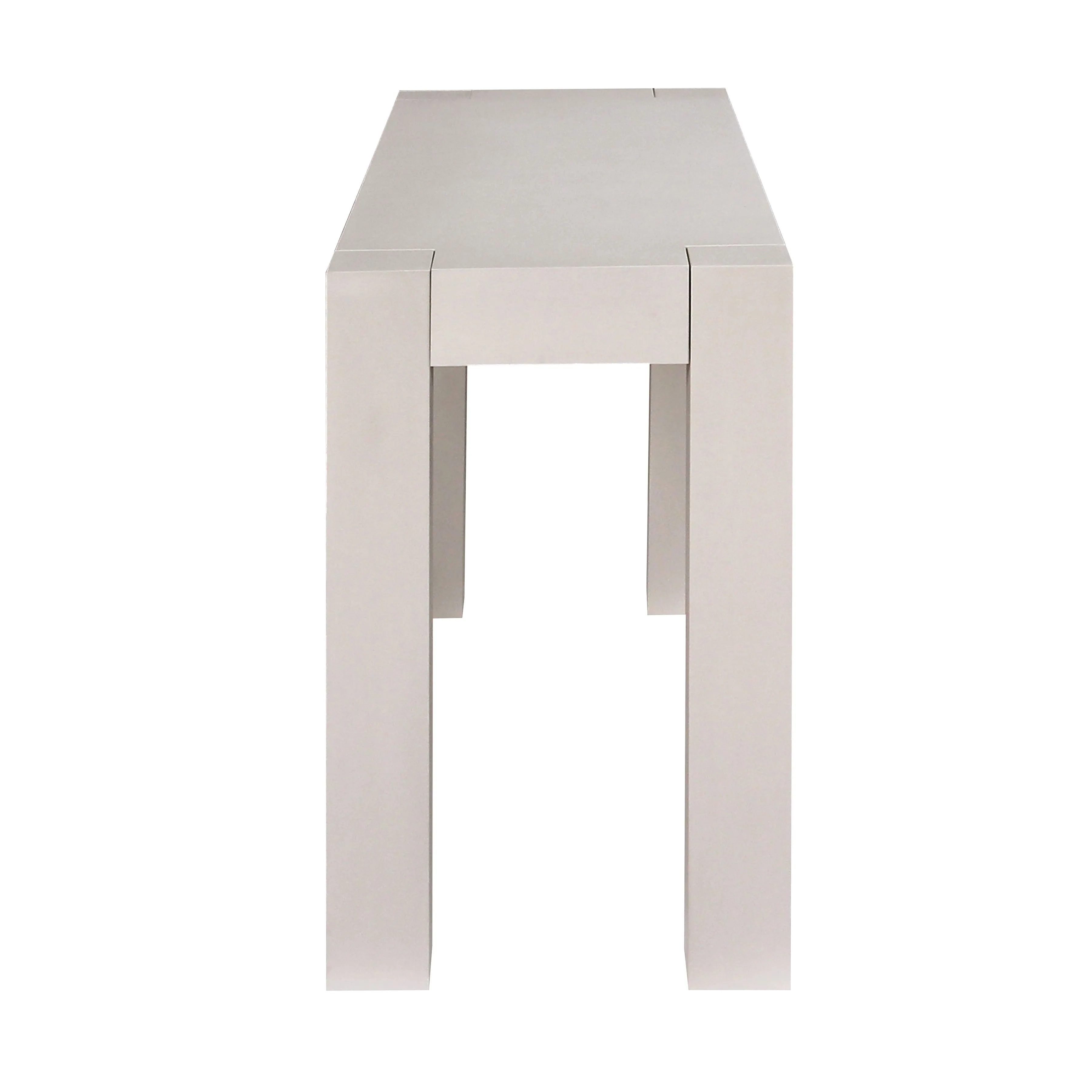 Calamar White Console Table